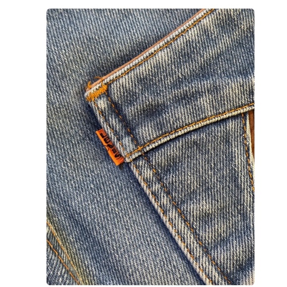 SUPER cool vintage 1970s Levi's RARE size 29 - Picture 9 of 11